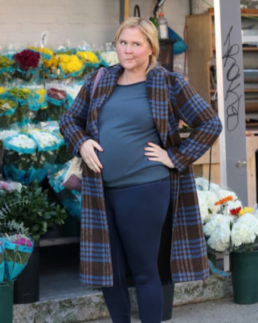 Kinda Pregnant 2025 Amy Schumer Coat