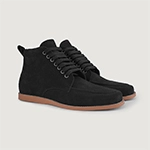 Bearman Moc Toe Black Suede Boots