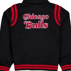 Chicago Bulls Sport Night Teddy Varsity Jacket