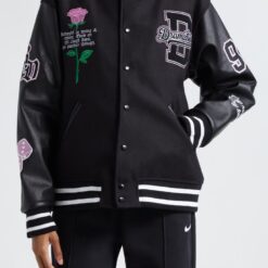 Dramaticas Wool Blend Varsity Jacket