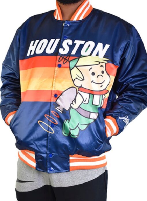 Houston Elroy Jetson Satin Jacket