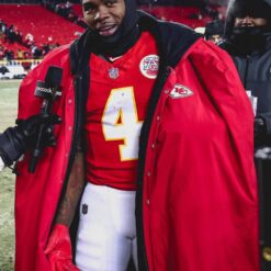 Kansas City Chiefs Sideline Cape Coat