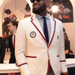 Lebron James Olympics 2024 Blazer