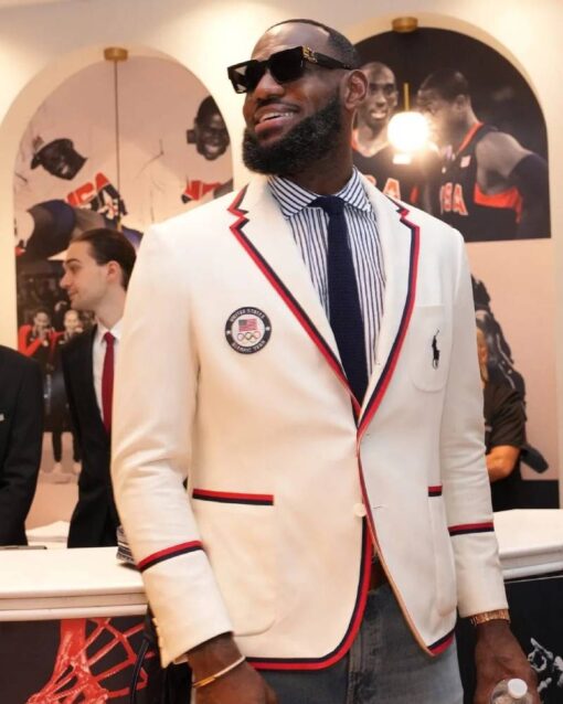 Lebron James Olympics 2024 Blazer