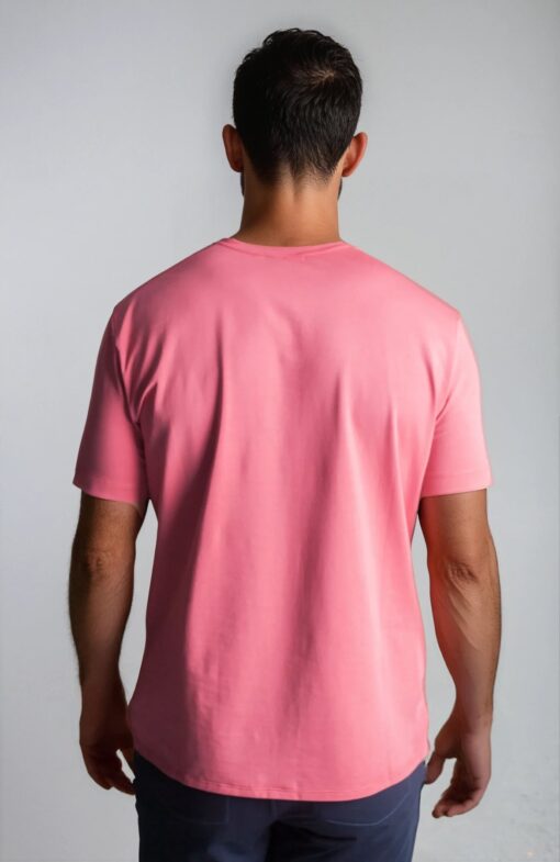 Crew Neck T-Shirt Slate Rose