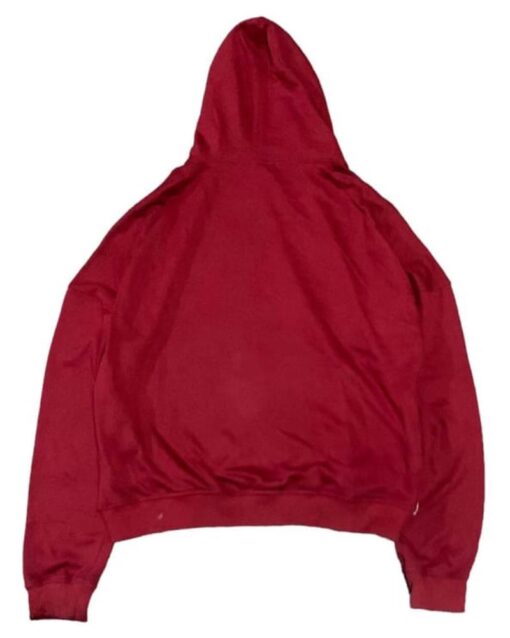 Marlboro Hoodie Maroon And White Hoodie