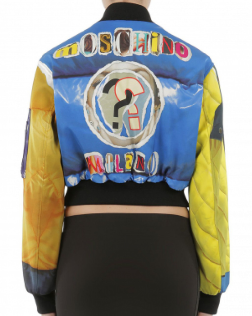 Cardi B Finesse Printed Bomber Jacket