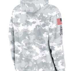 New England Patriots Salute To Service Camo 2024 Hoodie