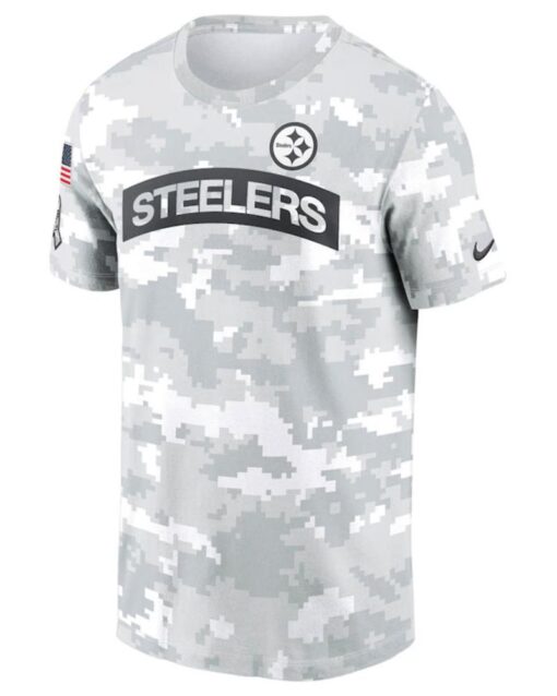 Pittsburgh Steelers Salute To Service Camo 2024 T-Shirt