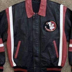 Vintage Florida State Seminoles Leather Jacket