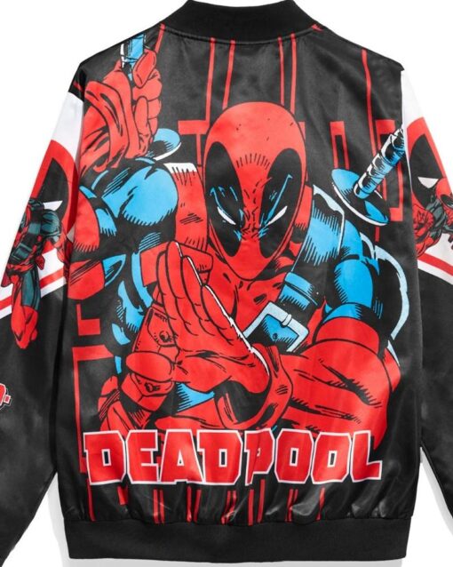 Deadpool Fanimation Satin Jacket