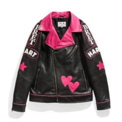 Bret Hart 1994 Biker Jacket