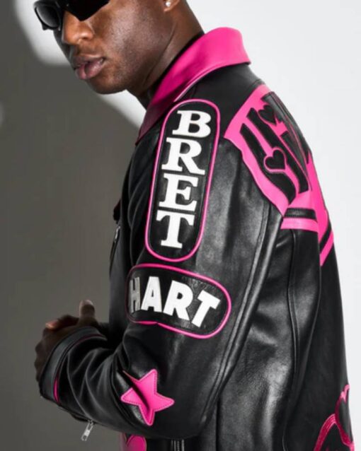 Bret Hart 1994 Biker Jacket