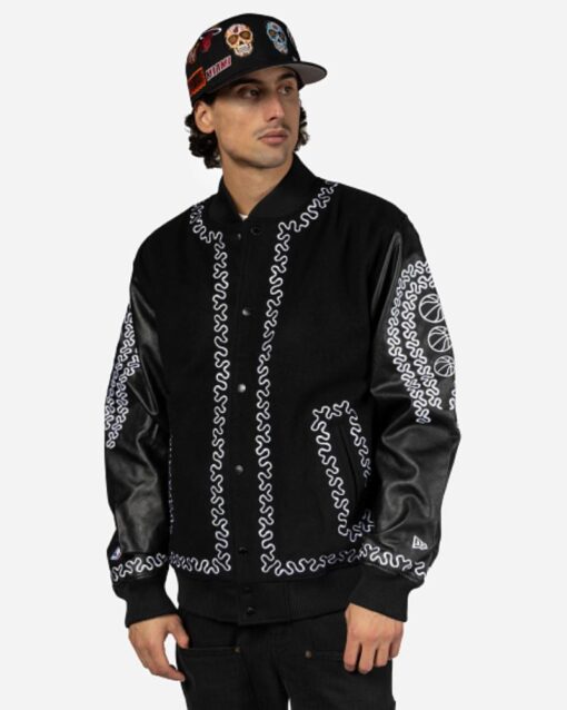 NBA Mexico City Game 2024 Varsity Jacket