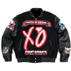 XO The Weeknd Super Bowl LV Varsity Jacket