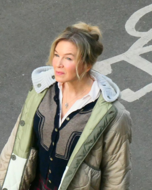 Renée Zellweger Bridget Jones: Mad About The Boy 2025 Beige Jacket