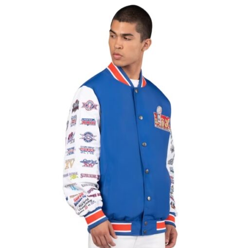 Super Bowl LIX Starter Commemorative Full-Snap Varsity Jacket