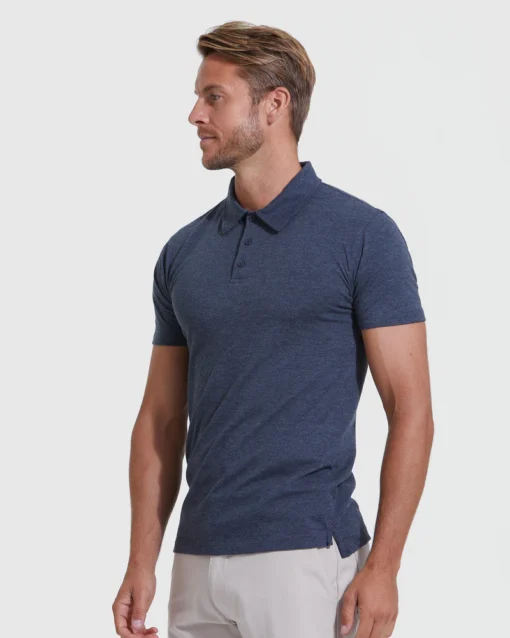 The Heather Short Sleeve Polo 3-Pack