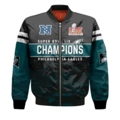 Philadelphia Eagles Super Bowl LIX Champions 2024 Bomber Jacket