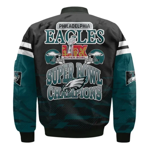 Philadelphia Eagles Super Bowl LIX Champions 2024 Bomber Jacket