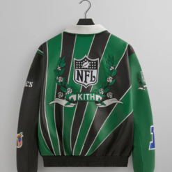 Kith & Jeff Hamilton for the NFL: Eagles Leather Varsity Jacket