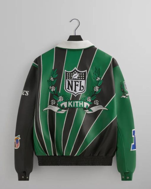 Kith & Jeff Hamilton for the NFL: Eagles Leather Varsity Jacket