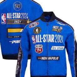 Unisex Pro Standard Navy 2024 NBA All-Star Game Varsity Jacket