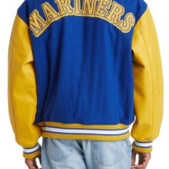 Diet Starts Monday Mariners Varsity Jacket