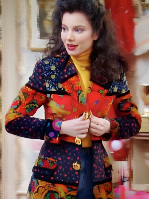 Fran Drescher Dolce & Gabbana Velvet Blazer
