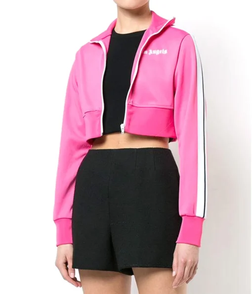 Women’s Cropped Palm Angels Track Jacket