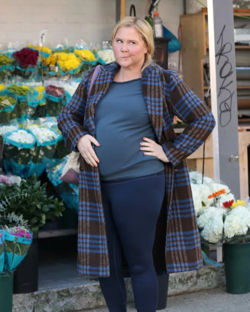 Kinda Pregnant 2025 Amy Schumer Coat Kinda Pregnant 2025 Amy Schumer Coat