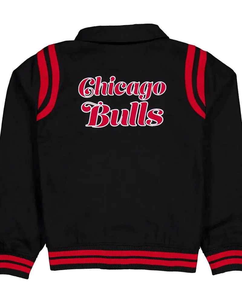 Chicago Bulls Sport Night Teddy Varsity Jacket