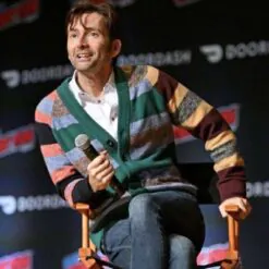 David Tennant New York Comic Con 2023 Cardigan
