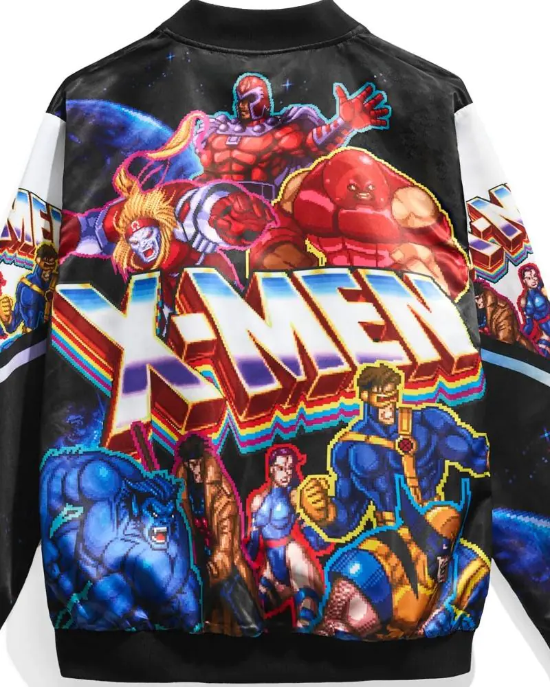 X-Men Video Game Fanimation Satin Jacket X-Men Video Game Fanimation Satin Jacket