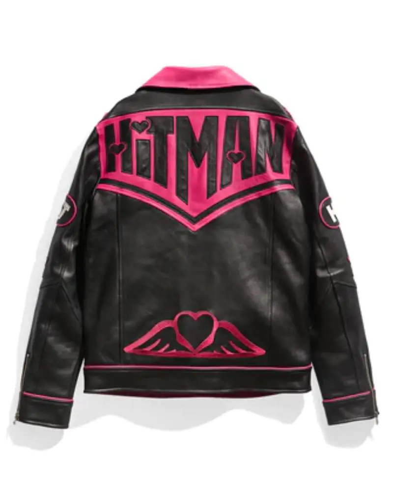 Bret Hart 1994 Biker Jacket