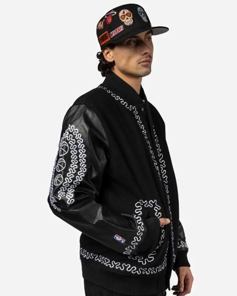 NBA Mexico City Game 2024 Varsity Jacket