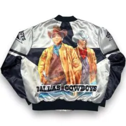 NFL Dallas Cowboys Chalk Line Satin Jacket