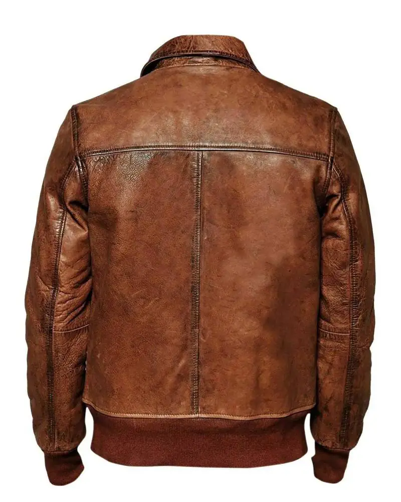 Abel Retro Biker Leather Jacket TrueClassics