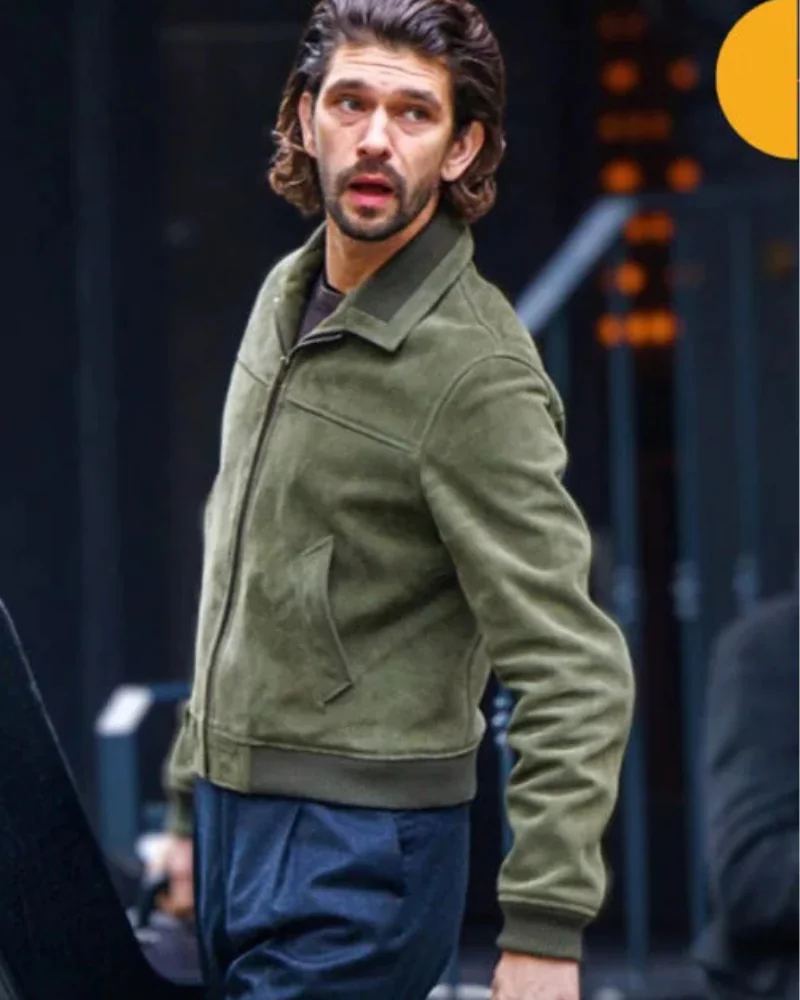 Sam Young Black Doves S01 Green Jacket