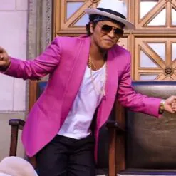 Bruno Mars Pink Blazer