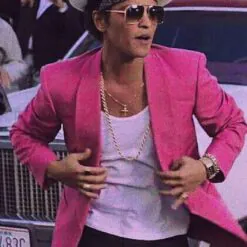 Bruno Mars Pink Blazer