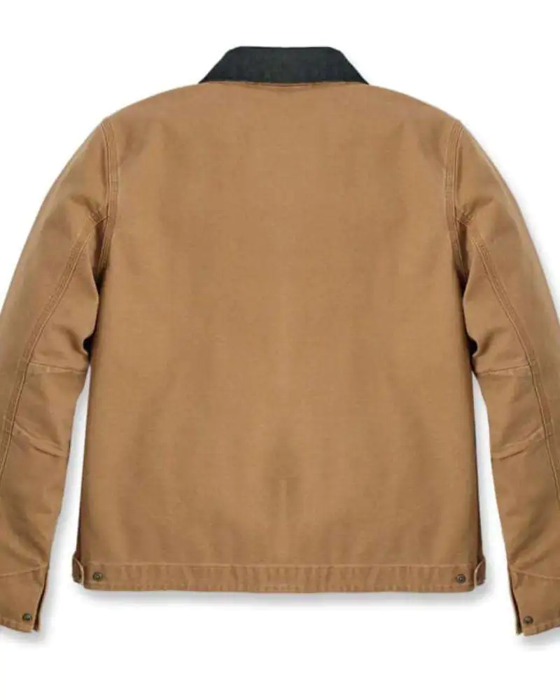 Carhartt Men’s Relaxed Fit Duck Detroit Jacket Brown