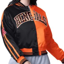 Cincinnati Bengals Zone Blitz Black/Orange Jacket