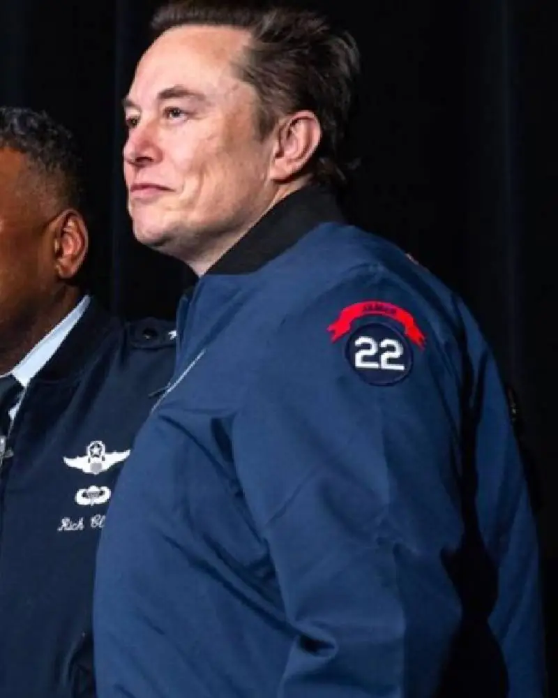 Elon Musk The Air Force Academy Jacket