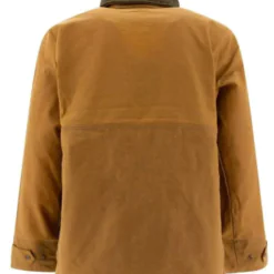 Men’s Filson Brown Tin Cloth Field Jacket