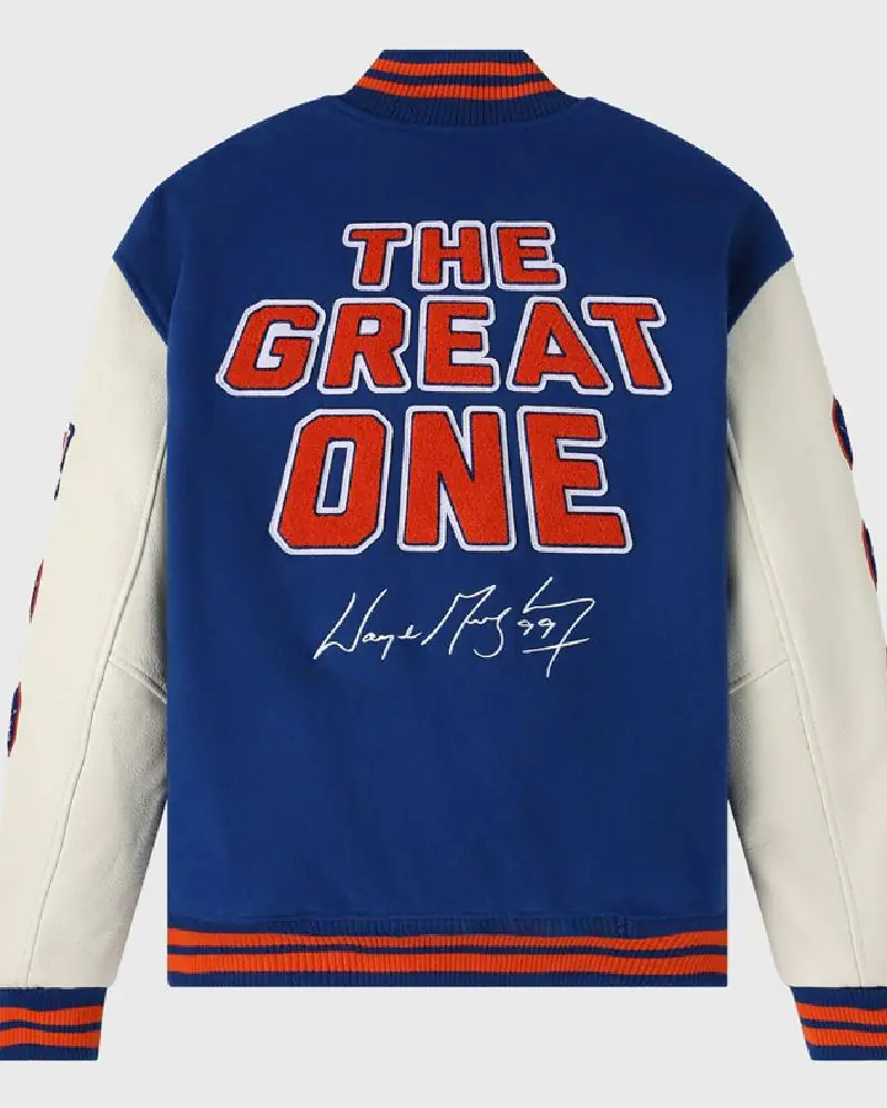 Gretzky The Great One OVO Varsity Jacket Gretzky The Great One OVO Varsity Jacket