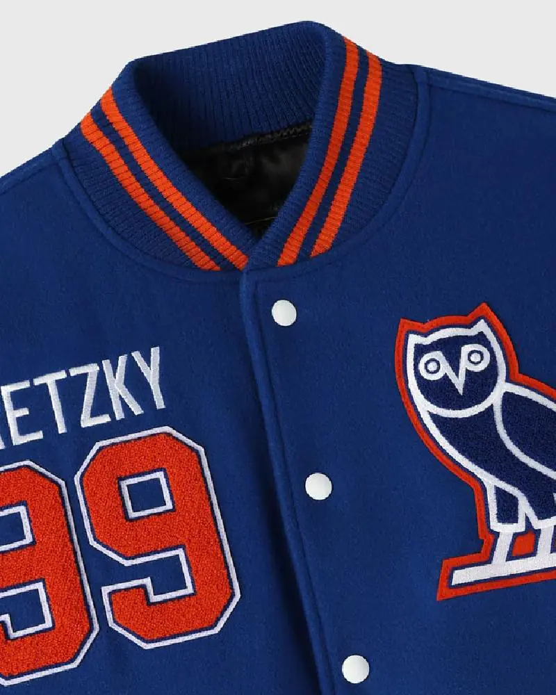 Gretzky The Great One OVO Varsity Jacket Gretzky The Great One OVO Varsity Jacket