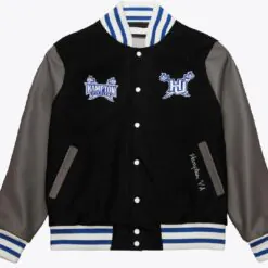 Hampton Pirates Homecoming Black Varsity Jacket