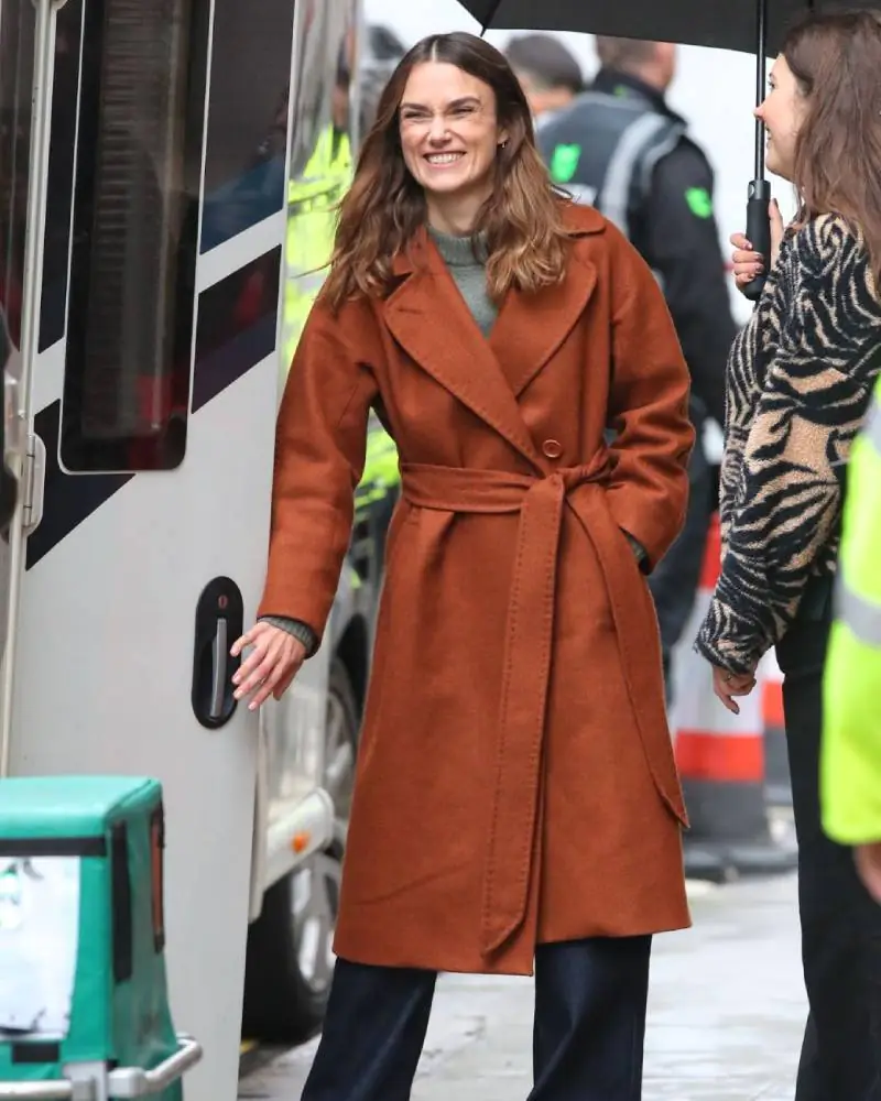 Black Doves Keira Knightley Coat