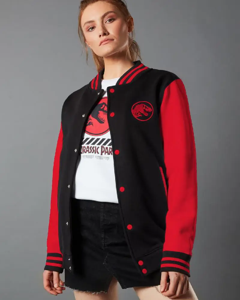 Jurassic Park Priimal Limited Variant Ranger Logo Unisex Varsity Jacket
